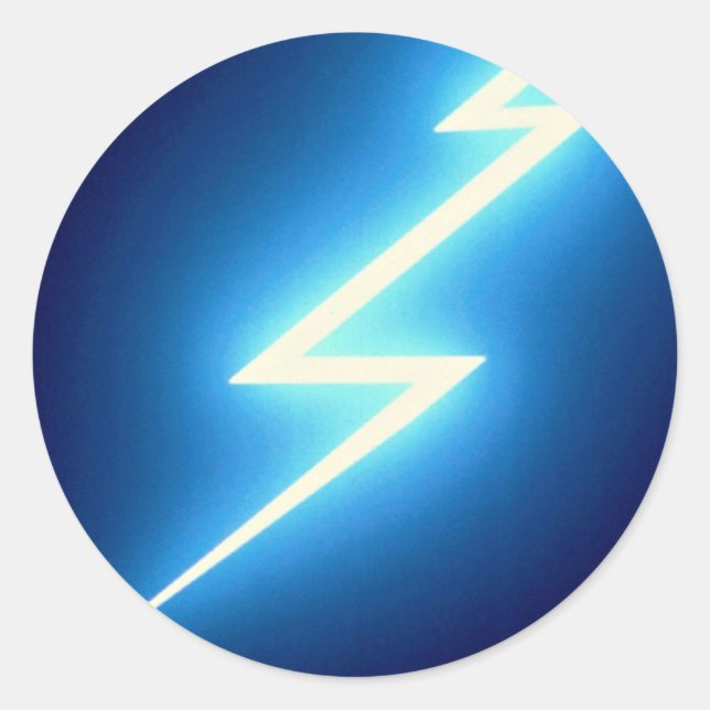 Adesivo Trompa brilhante sobre fundo preto (Frente)