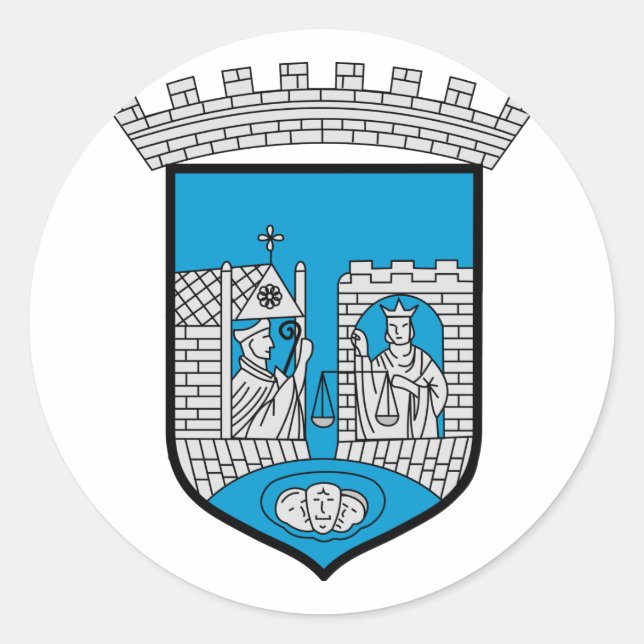 Adesivo Trondheim, Noruega (Frente)