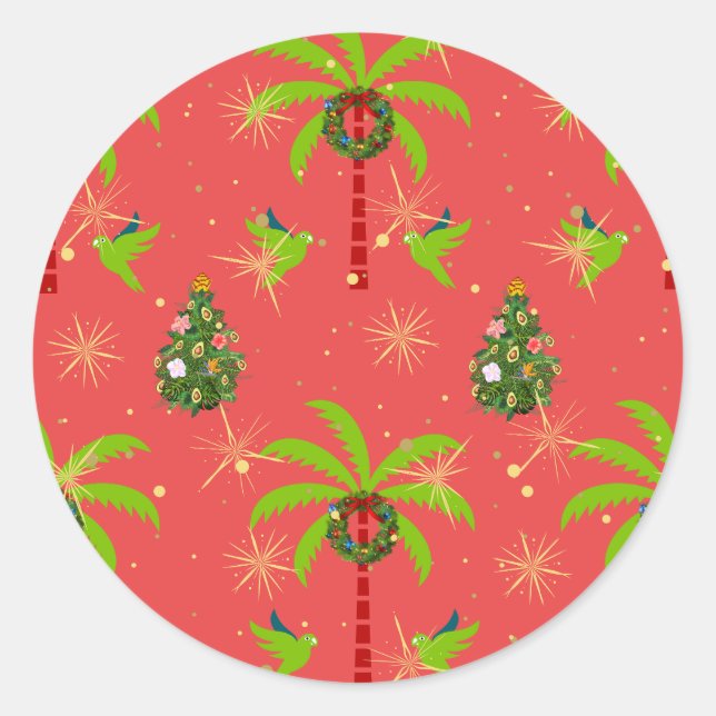 Adesivo Tropica - Coral Sticker (Frente)