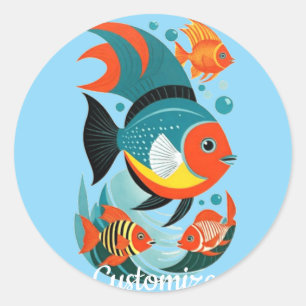 Adesivo Tropical Fish Assortion Thunder_Cove
