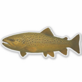 Adesivo Trout Cut-out Sticker