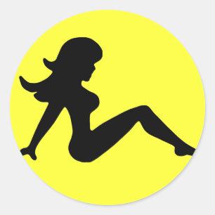 Adesivo Trucker Girl