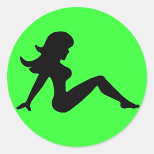 Adesivo Trucker Girl