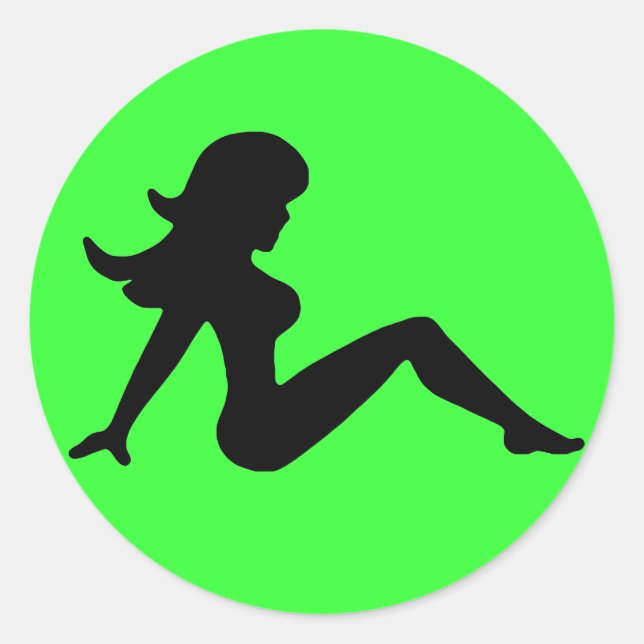 Adesivo Trucker Girl (Frente)