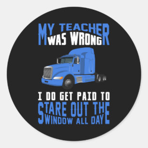 Adesivo Trucker Love Truck Driver Trucks Funny Gift Idea
