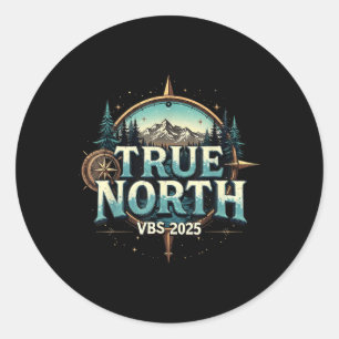 Adesivo True North Vbs 2025 Christian Faith Comp