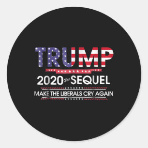 Adesivo Trump 2020 A Sequela Faz Liberais Chorarem De Novo