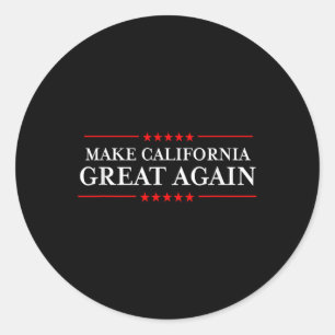 Adesivo Trump 2020 Shirts Ltd - Make California Excelente