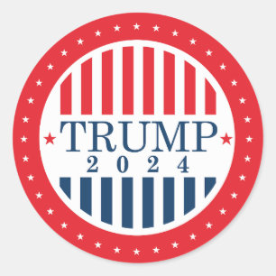 Adesivo Trump 2024