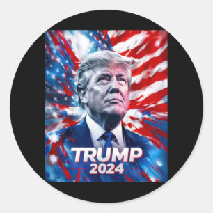 Adesivo Trump 2024