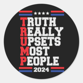 Adesivo Trump 2024
