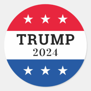 Adesivo Trump 2024