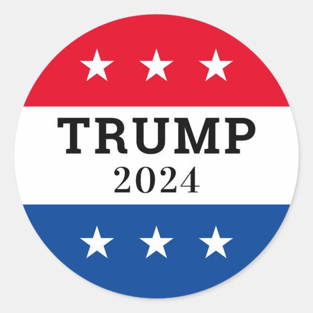 Adesivo Trump 2024 (Frente)