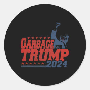 Adesivo Trump 2024 Eleições Orgulhosas Para Votar O Lixo T