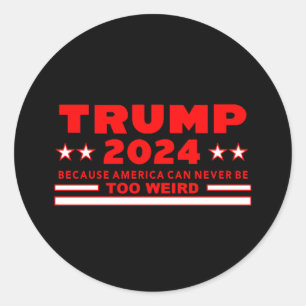 ADESIVO TRUMP 2024 RED