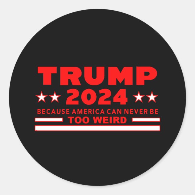 ADESIVO TRUMP 2024 RED (Frente)