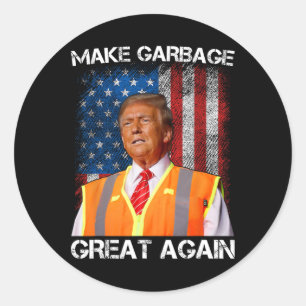 Adesivo Trump 2024 Torna O Excelente De Lixo Novamente Eng