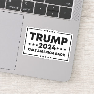 Adesivo Trump 2024 Trump Retome a América