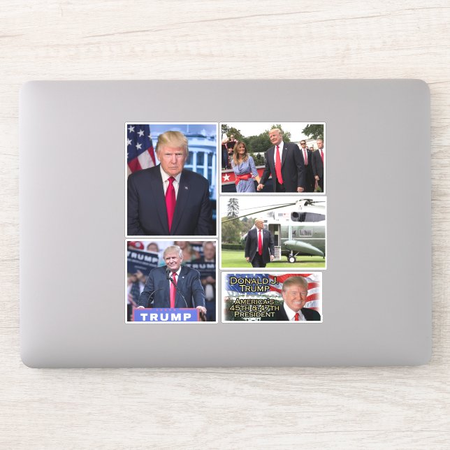 Adesivo Trump 2024 Vinyl Stickers Donald Trump Decal de Fo (Computador)
