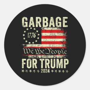 Adesivo Trump 2024 Votação Do Lixo Eleitoral Para Trump Pr