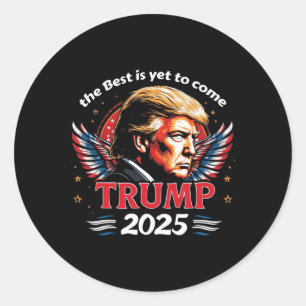 Adesivo Trump 2025 Asas Patrióticas Da Liberdade