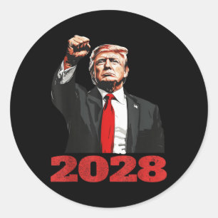 Adesivo Trump 2028 Shirt Vote Donald Trump 28