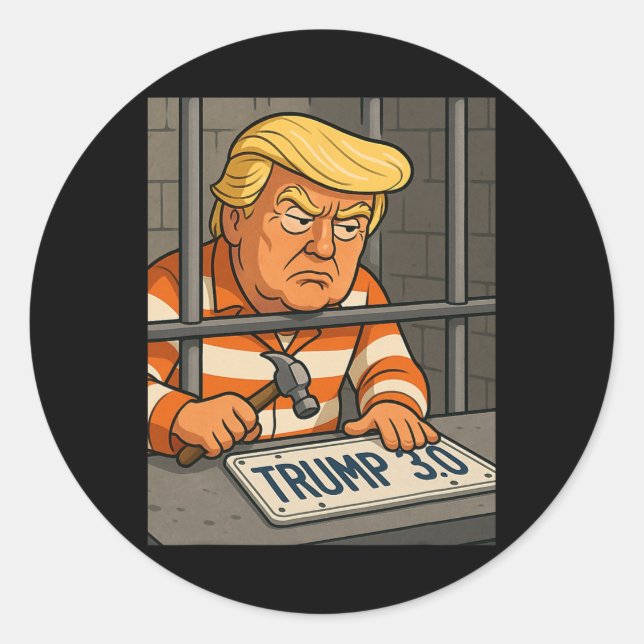 Adesivo Trump 3.0 License Plate Designer (Frente)