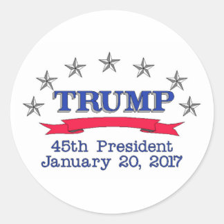 Adesivo Trump 45º Presidente