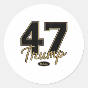 Adesivo Trump 47 Trump 2024 Conservador Republicano 47 Tru