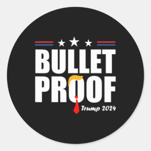 Adesivo Trump à Prova de Balas