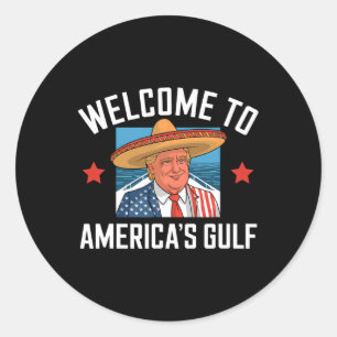 Adesivo Trump America's Golfo Funny Trump Presidente Méxic