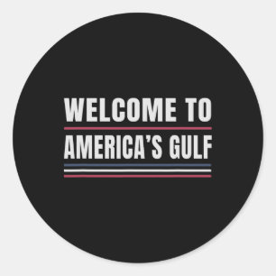 Adesivo Trump America's Golfo México Presidente Trump 2025