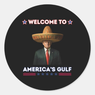 Adesivo Trump America's Golfo México Presidente Trump Funn