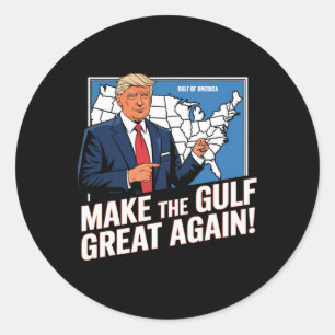 Adesivo Trump America's Golfo México Presidente Trump Golf