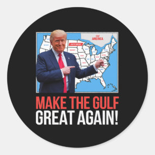 Adesivo Trump America's Golfo México Presidente Trump Golf