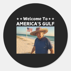 Adesivo Trump America's Golfo México Presidente Trump Somb