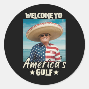 Adesivo Trump America's Golfo México Presidente Trump Somb