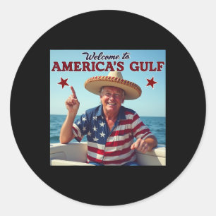 Adesivo Trump America's Golfo México Presidente Trump Somb