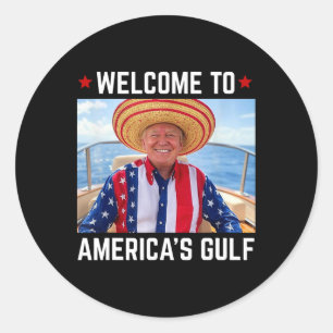Adesivo Trump America's Golfo México Presidente Trump Somb