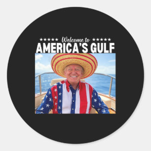 Adesivo Trump America's Golfo México Presidente Trump Somb