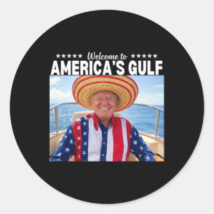 Adesivo Trump America's Golfo México Presidente Trump Somb