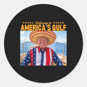 Adesivo Trump America's Golfo México Presidente Trump Somb