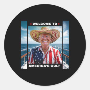 Adesivo Trump America's Golfo México Presidente Trump Somb