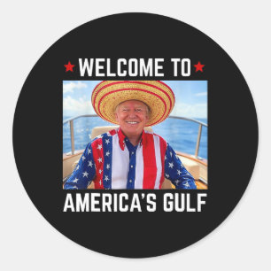Adesivo Trump America's Golfo México Presidente Trump Somb