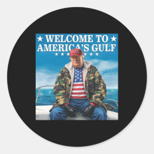 Adesivo Trump America's Golfo México Presidente Trump Somb
