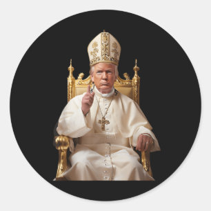 Adesivo Trump As Vaticano Church Pope Vaticano Christian