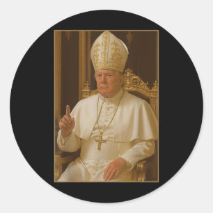 Adesivo Trump As Vaticanos Church Papa Trump Funny Vatican