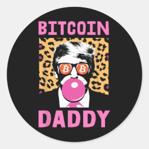 Adesivo Trump Batite Pai Crypto Finance Money Crepto