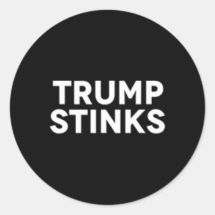 Adesivo Trump Cheira mal cheiro