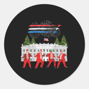 Adesivo Trump Daddys Home White House Dance Torna Xmas Gra